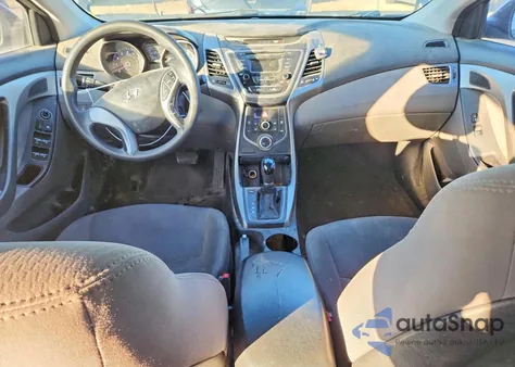 2016 Hyundai Elantra Se from USA, damaged, VIN 5NPDH4AE4GH726176